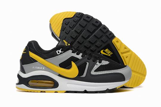 Cheap Nike Air Max Command Black Grey Yellow Men's Shoes-01 - Click Image to Close